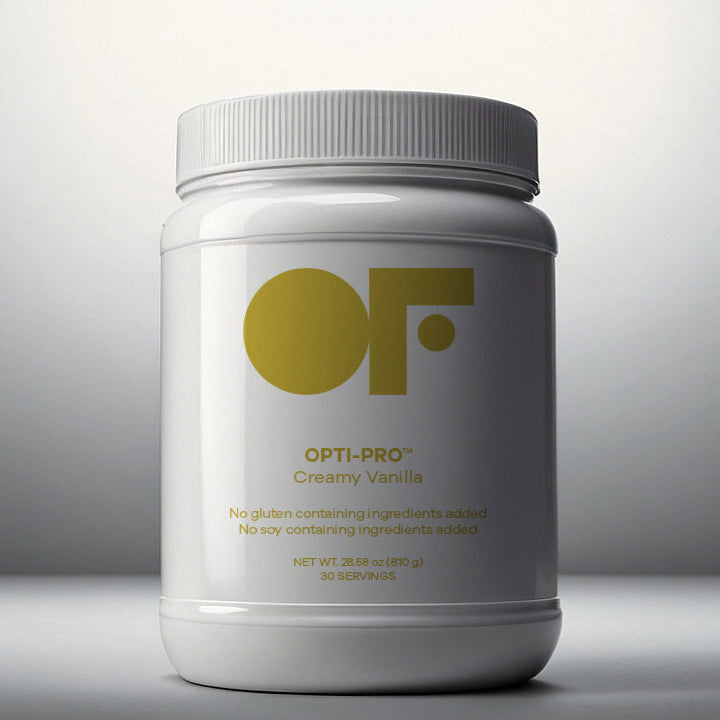 OptiFIT OF - Opti Pro - CREAMY VANILLA VEGAN PROTEIN (810g)