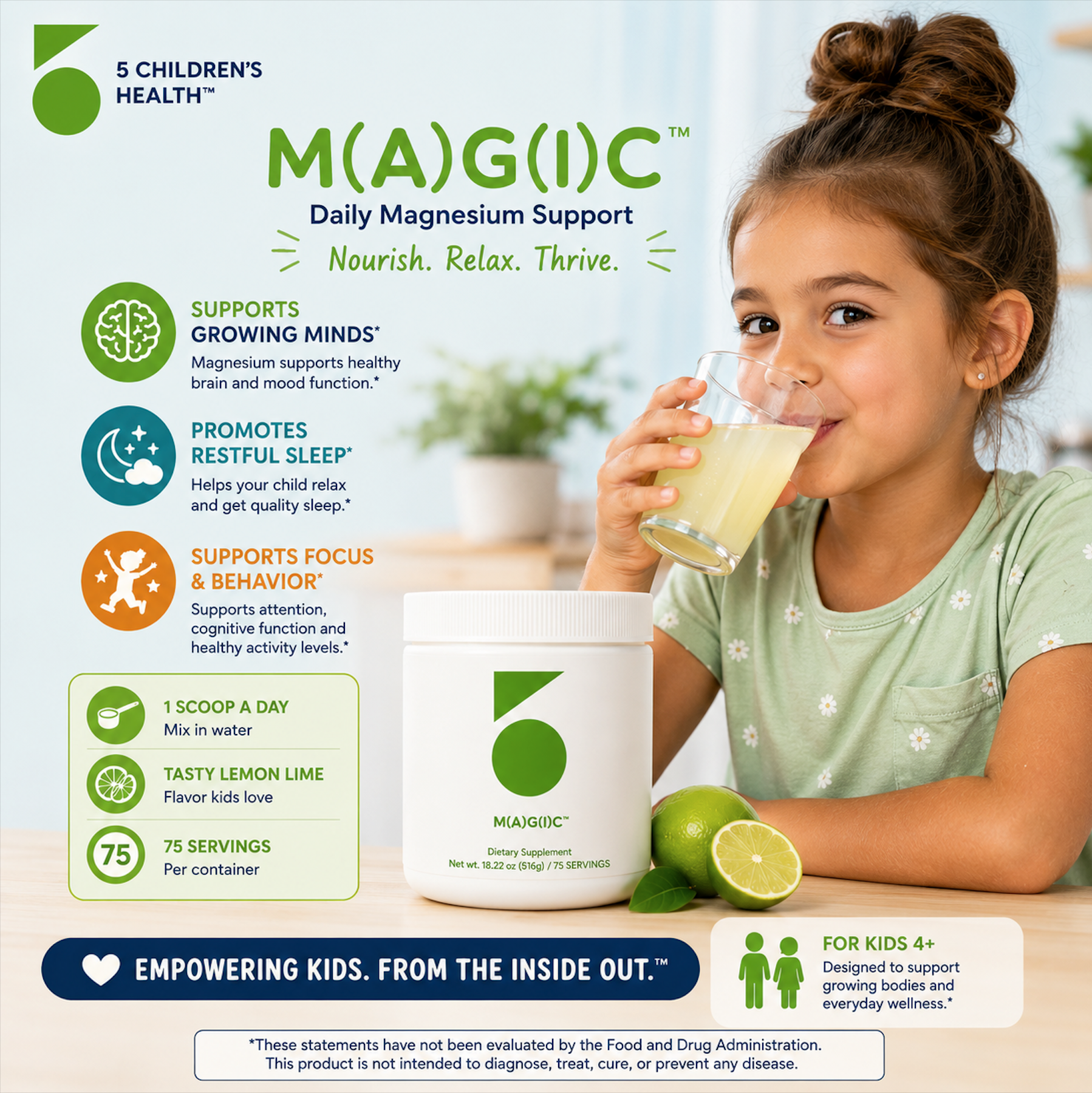 M(A)G(I)C™ — Lemon-Lime Effervescent Powder